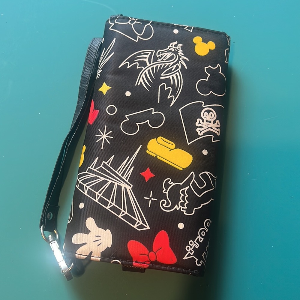 ♥️ Disney Parks Icons Mickey & Minnie Wallet Wristlet! - Picture 2 of 7